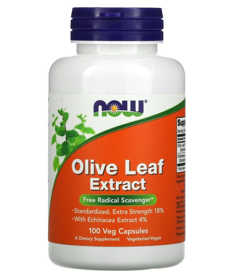 now Olive Leaf Extract 100 Veg Capsules