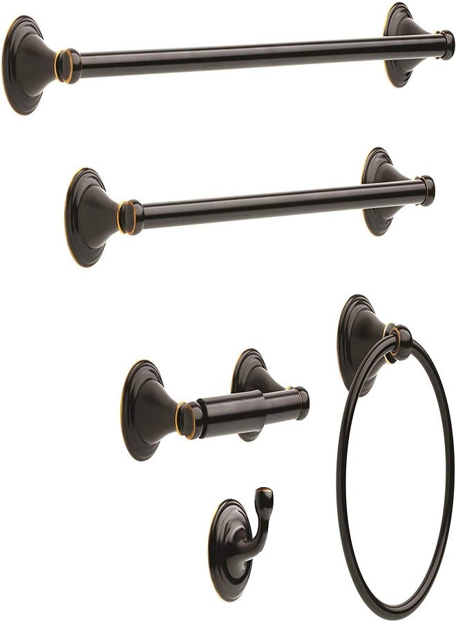 Delta Faucet Windemere Toilet Paper Holder, Oil Rubbed Bronze, Bathroom Accessories, 79650-ORB - Image 2