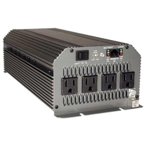 Tripp Lite Power Compact Inverter, 1800W, 12VDC, 120V, 5-15R, 4 Outlets for Automobiles, RVs, Trucks, Fleet Vehicles & Emergency Vehicles (PV1800HF) - Image 5