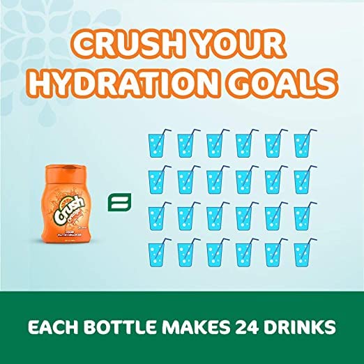 Crush, Summer Variety, Liquid Water Enhancer – New, Better Taste! (4 Bottles, Makes 96 Flavored Water Drinks) – Sugar Free, Zero Calorie - Image 3