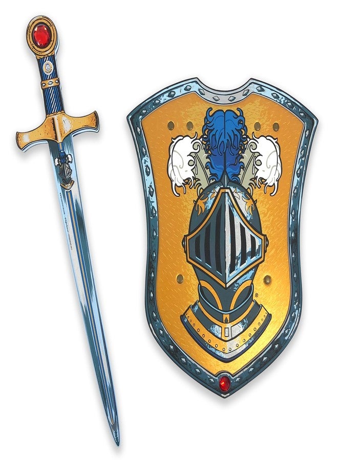 Liontouch - Mystery Knight Foam Sword & Shield for Kids - Age 3-8 Years | Medieval Play Set in Durable & Safe Foam for Kid’s Pretend Play | Safe Weapons & Battle Accessories for Dress Up & Costumes - Image 1