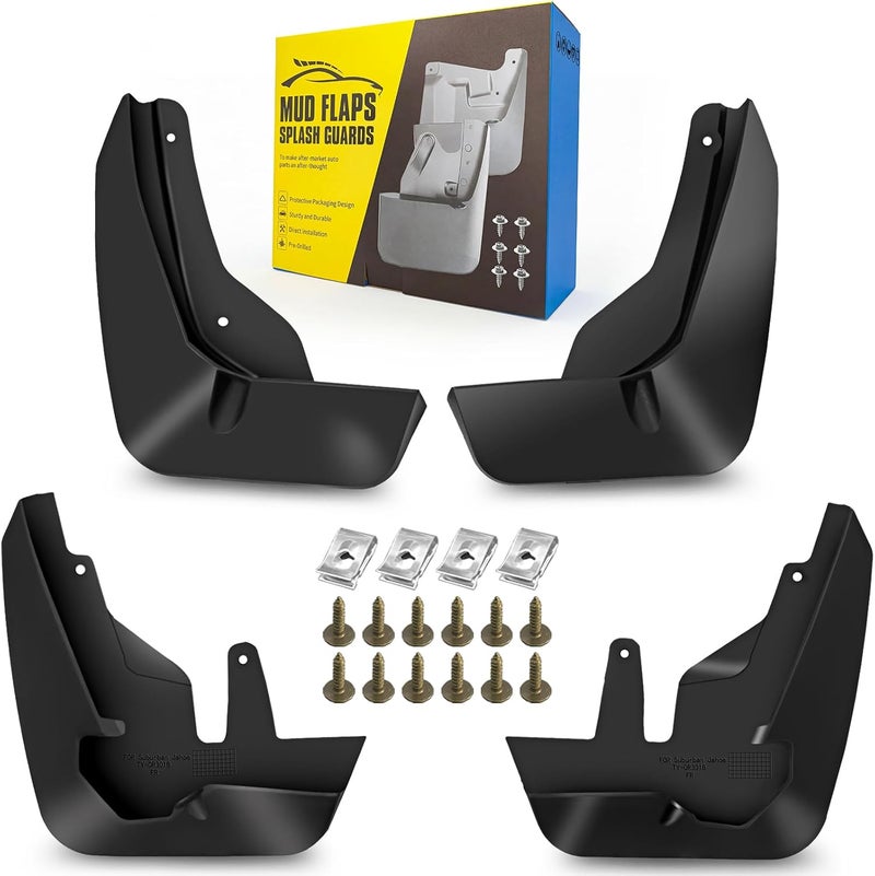 QUYDDC Mud Flaps for 2021-2023 Chevy Suburban/Tahoe - Image 1