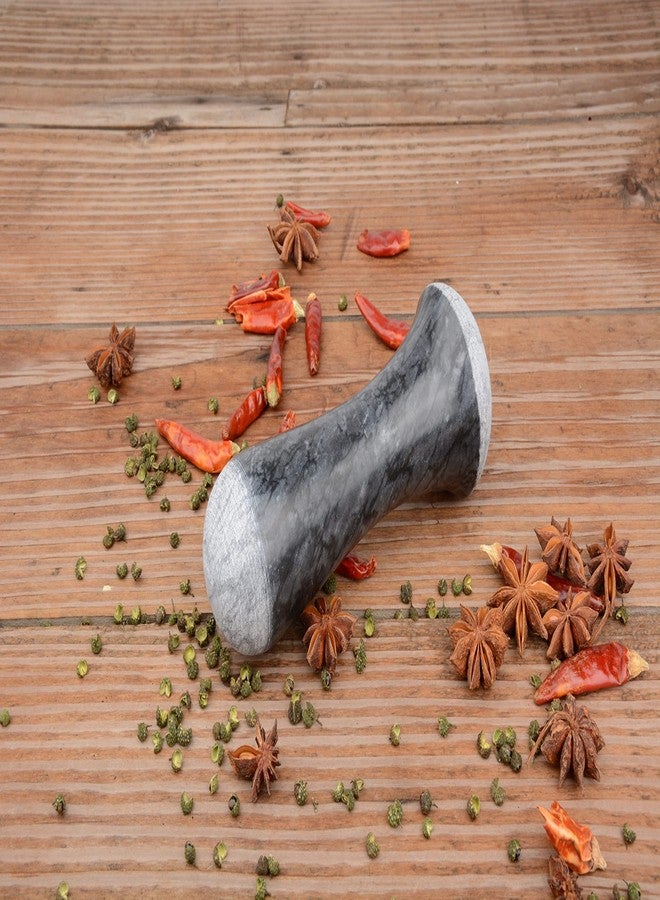 Tianman Marble Replacement Pestle 5.9" Length Polished, Use Pestle on Both Ends (Only Pestle Mortar Not Included) (Black Marble Polished) - Image 5