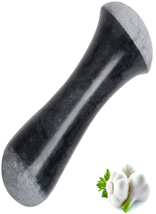 Tianman Marble Replacement Pestle 5.9" Length Polished, Use Pestle on Both Ends (Only Pestle Mortar Not Included) (Black Marble Polished) - Image 1