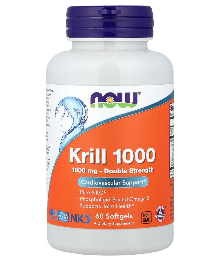 now Krill 1000 1000 mg 60 Softgels