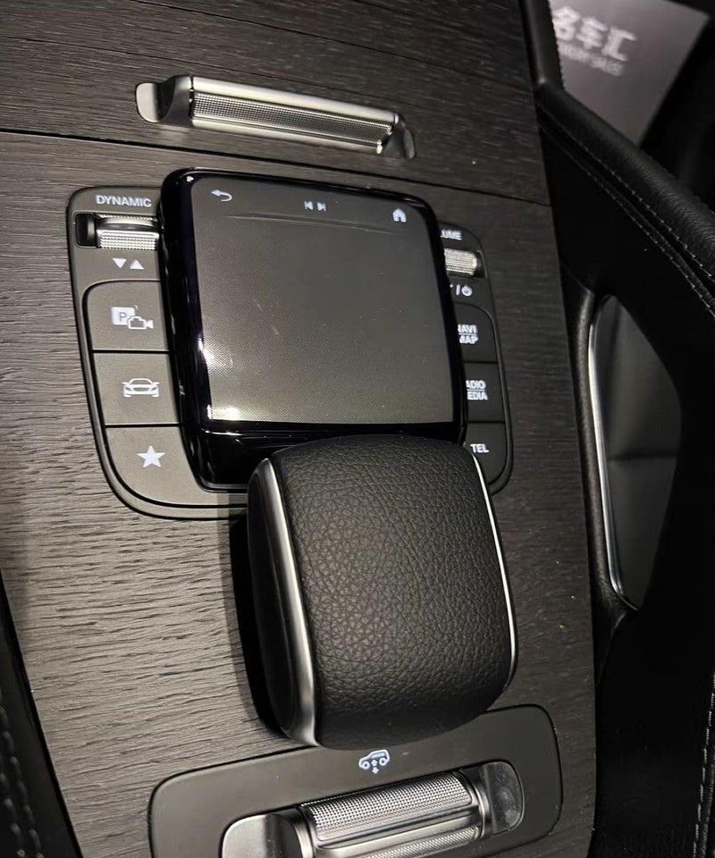 Bukela Car Center Console Mouse Protect Cover Console Touch Screen Controller Cover Mouse Screen Protect Cover Shell for Mercedes Benz A B AMG CLA GLE GLS GLB GLA 2020-2022 (Black) - Image 4