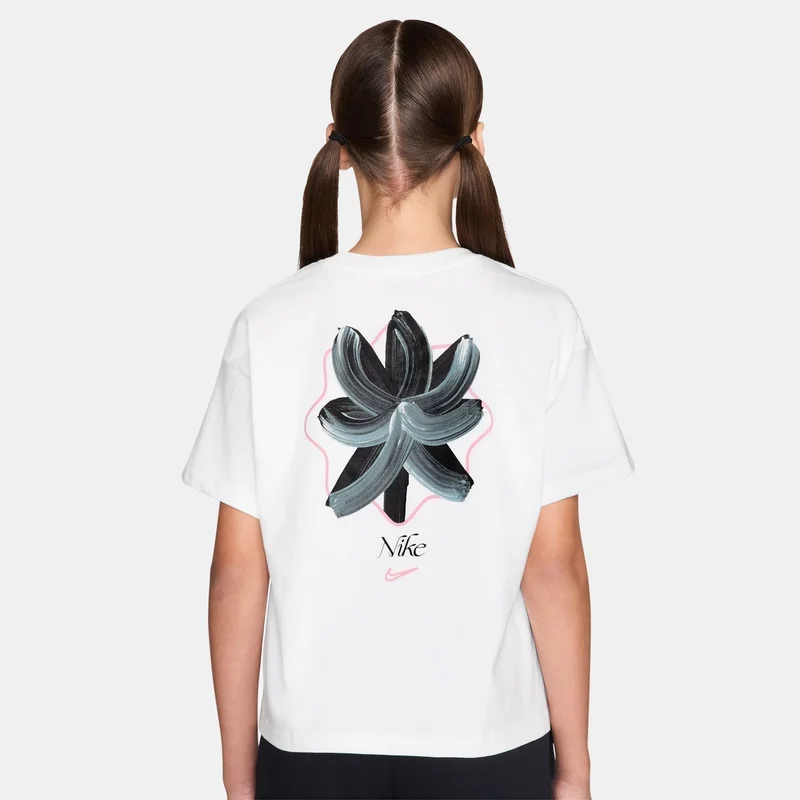 نايكي تيشيرت رياضي فضفاض للأطفال كبار