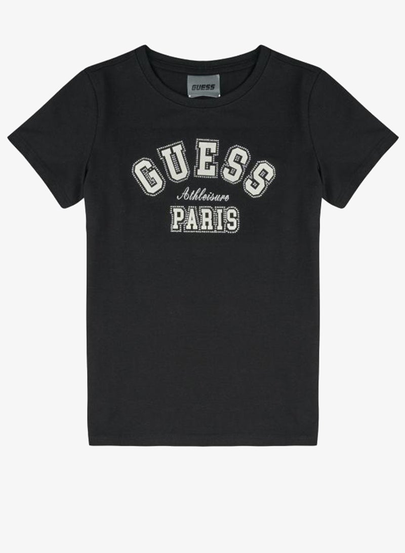 GUESS Youth Graphic Crew Neck T-Shirt - Image 1