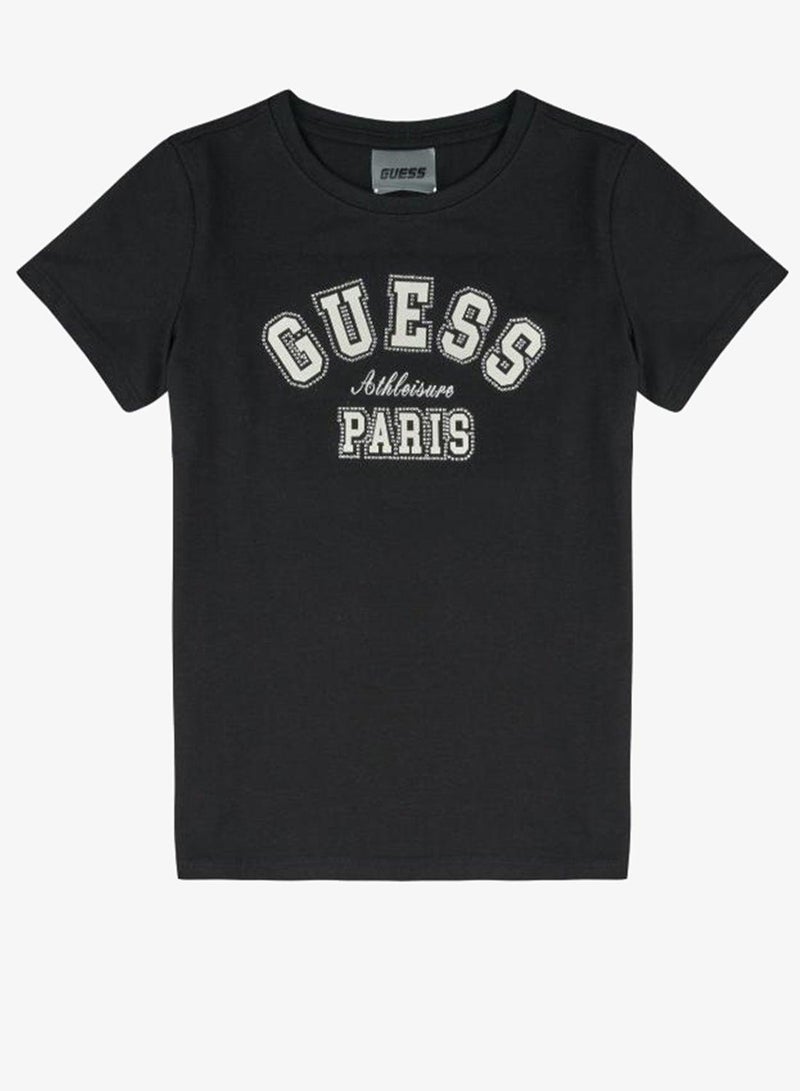 GUESS Youth Graphic Crew Neck T-Shirt - Image 5