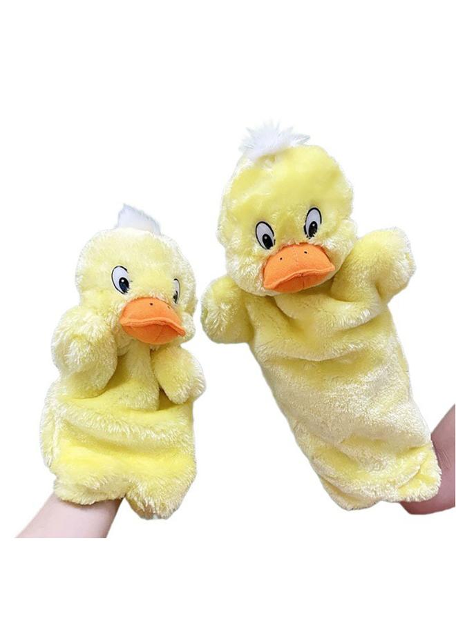 الأزرق جي دبليو دمى الحيوانات الكبيرة والصغيرة ، دمى الأصابع القطيفة ، دمى الدمى ، الكتاب الأحمر الصغير - Image 1