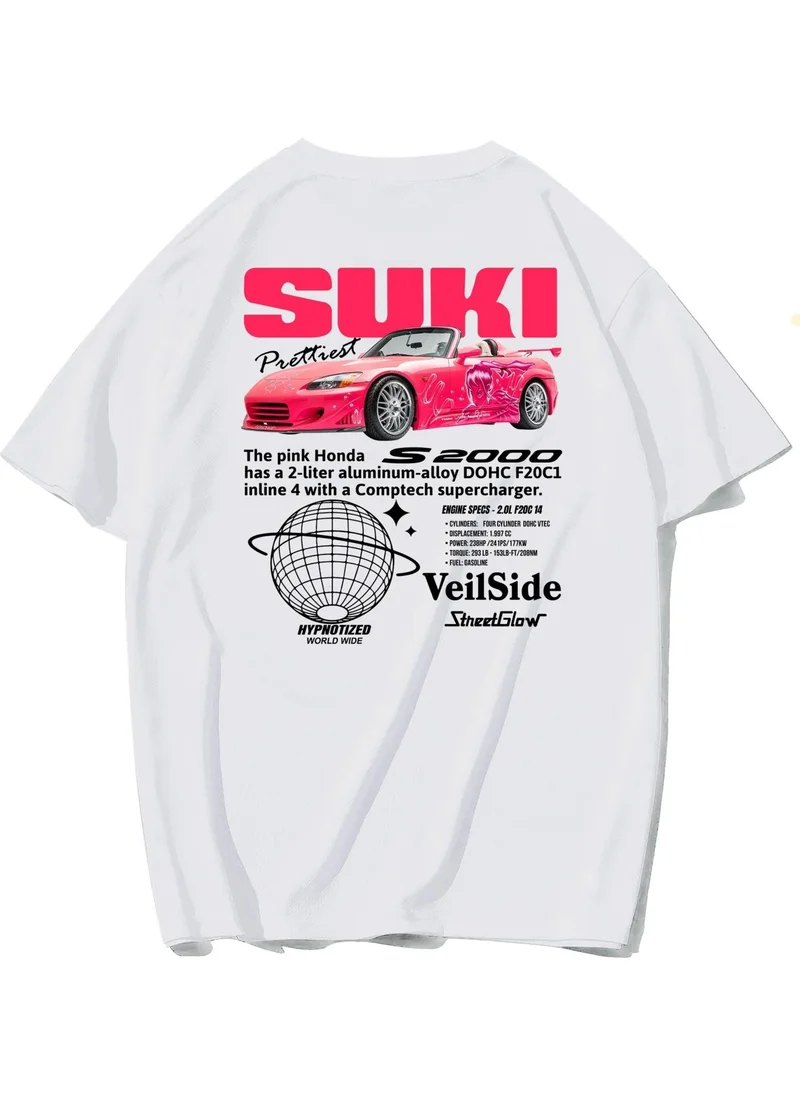 بي ار زد كولكشن Unisex Oversize Fast And Furious Suki T-Shirt