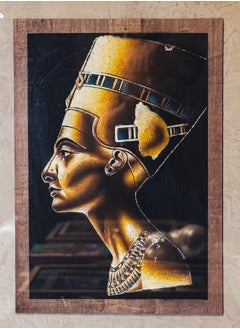 ماركة غير محددة ورقة بردي نيفرتيتي مضيئة مقاس 40x60cm، ذهبي  - Image 1