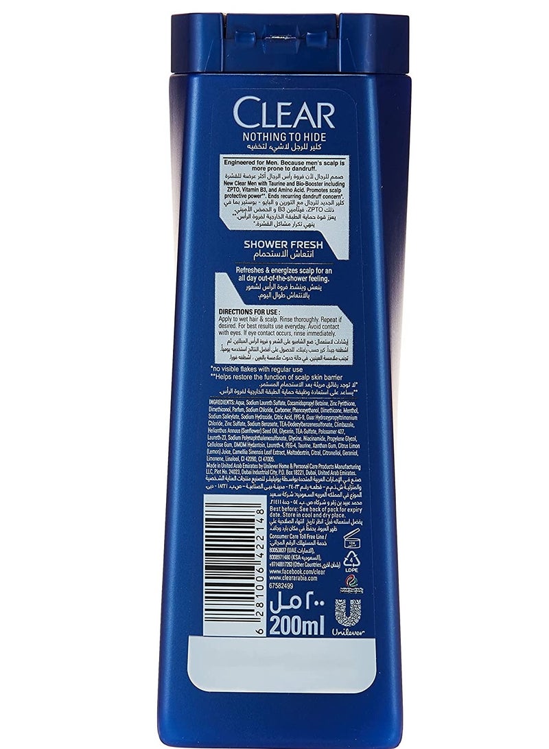 Clear Men Shower Fresh Citrus 200ml - Image 2