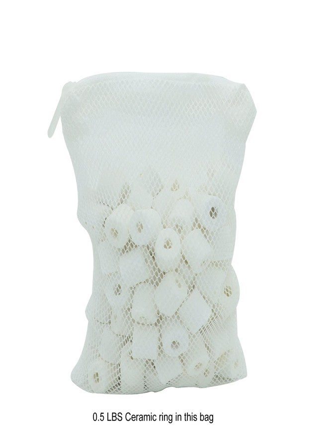 ALEGI 10 pcs Aquarium Filter Media Bags with Zipper, Mesh Reusable Bags for Aquarium Filter Media (6" x 4") - Image 3