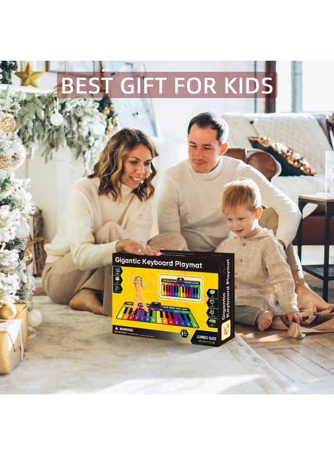Music Blanket Oversized New Children's Early Education Music Blanket Piano Blanket Piano Mat Non-slip Multifunctional Piano Blanket - Image 3