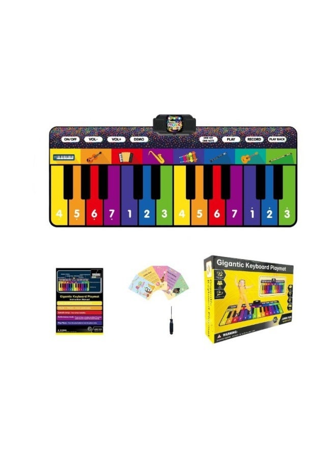 Music Blanket Oversized New Children's Early Education Music Blanket Piano Blanket Piano Mat Non-slip Multifunctional Piano Blanket - Image 5