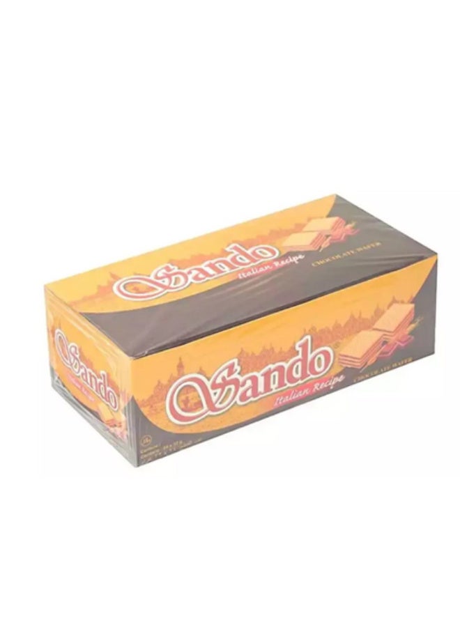 Sando Italian Chocolate Wafer, Pack of 24 x 32 gm