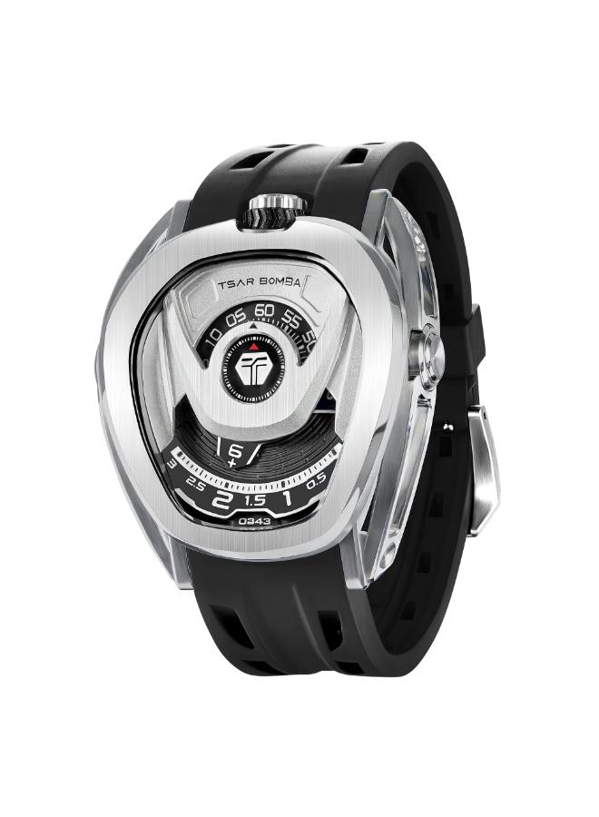 TSAR BOMBA ساعة رجالية أوتوماتيكية مطاطية - - .. مم - Image 1