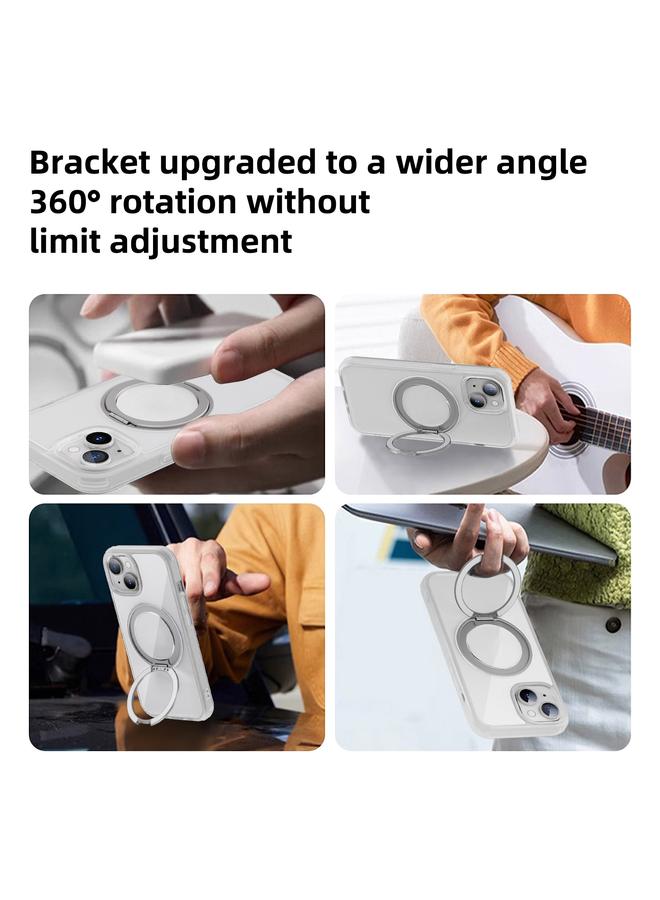 زبون جراب لهاتف iPhone 12 Pro Max مع حامل MagSafe من البولي كربونات والبولي يوريثين الحراري الهجين - Image 4