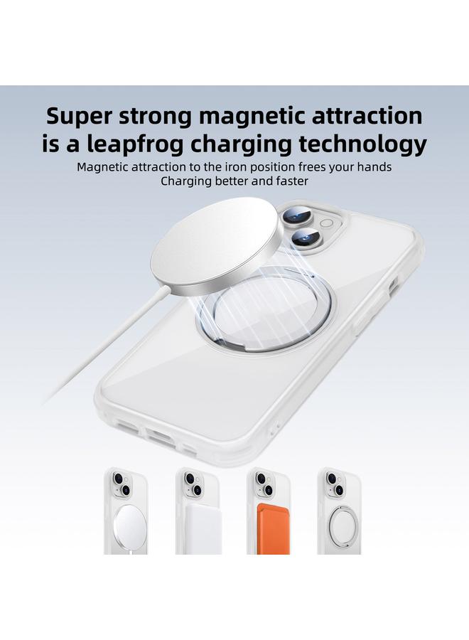 زبون جراب لهاتف iPhone 12 Pro Max مع حامل MagSafe من البولي كربونات والبولي يوريثين الحراري الهجين - Image 3