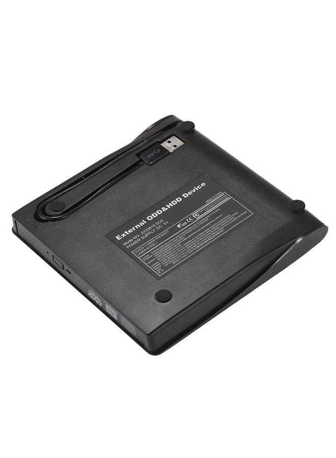 External CD DVD ROM Writer Black - Image 2