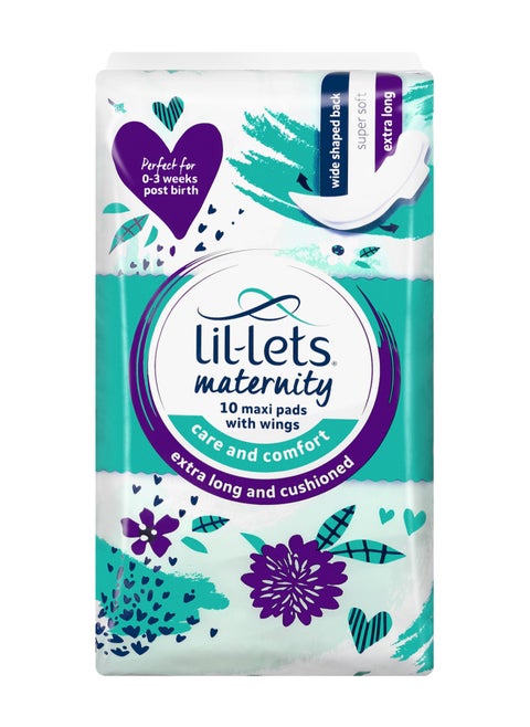 Maternity Maxi Sanitory Pads With Wings