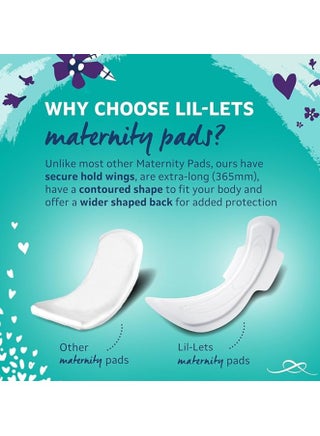 Maxi Pads With Wings, Maternity Pads, Extra Long & Cushioned - view 4