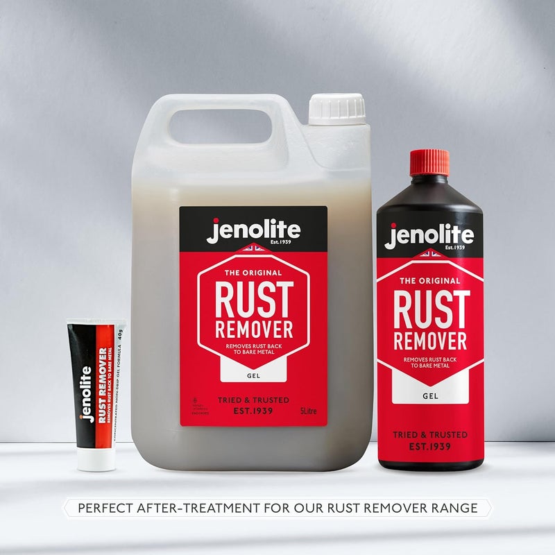 JENOLITE جينولايت رست شيلد رذاذ - 400 مل (13.5 أونصة سائلة) - حماية عالية ضد الصدأ والتآكل - الوقاية النهائية من الصدأ للسيارات والدراجات النارية - Image 5