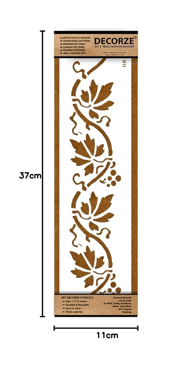 DECORZE Painting Stencils | Wall Stencils for Home | DB-71 - Image 5