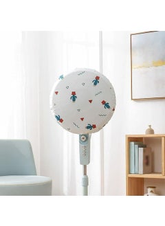 Vichip Vichip Printed Fan Dust Cover with Drawstring Washable Antidust Table Standing Fan Protective Electric Fan Guard Protector Water Proof Fancy Bag for Winter Storage 1 Piece 50 X 50 CM  - Image 3