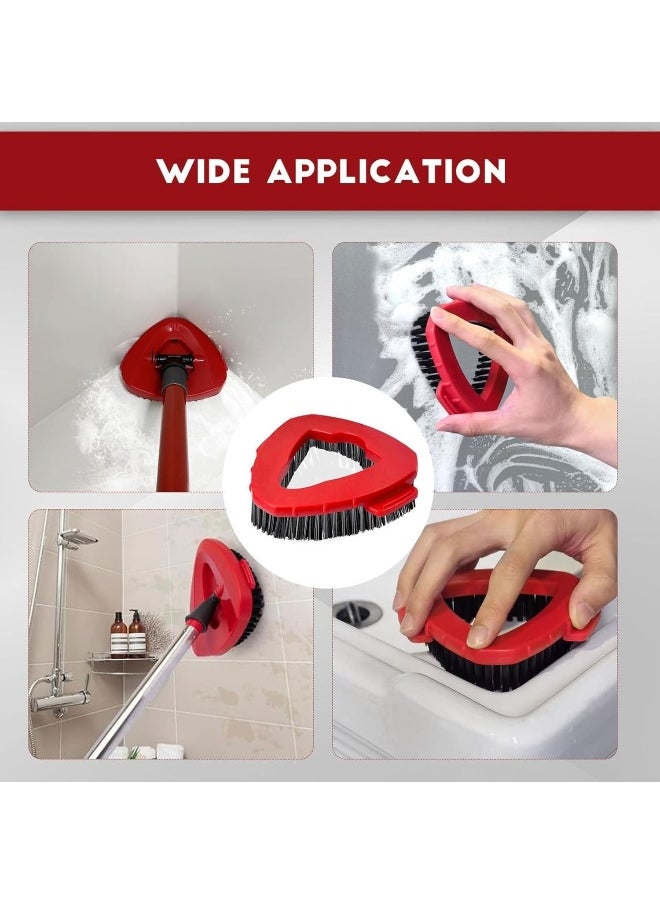 Zalcoon Spin Mop Replace Head Base Scrub Brush & Base Mop Head Compatible with Vileda/O-cedar  - Image 3