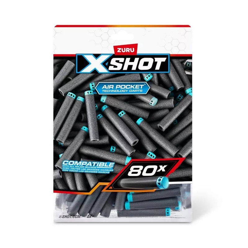 X-Shot Darts Refill Pack (80 Darts) - Image 1