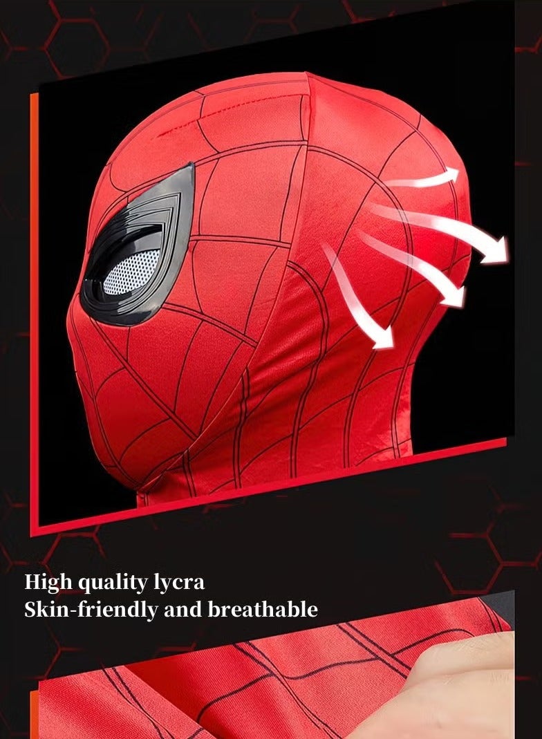 Blinking Spider-Man Mask Children's Adult Universal Superhero Spider-Man Helmet Mask 1 PCS - Image 4