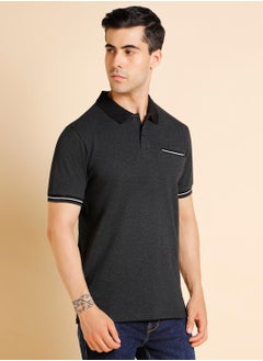 Dennis Lingo Black T-Shirt for Men, Essential Comfort  - Image 3