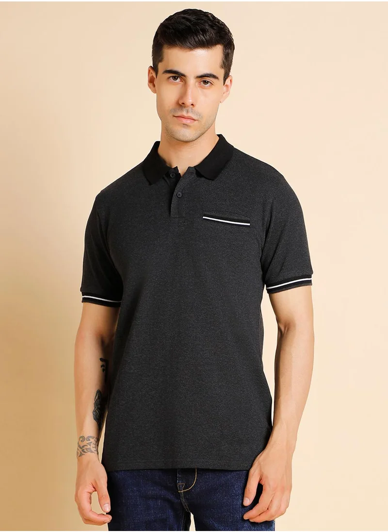 دينيس لينغو Black T-Shirt for Men, Essential Comfort