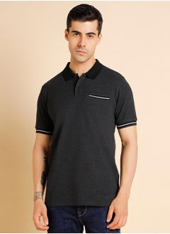 Dennis Lingo Black T-Shirt for Men, Essential Comfort  - Image 2