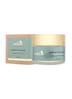 MELLOW Herbals Ayurvedic Radiant Facial Massage Gel (50Gm) For Skin Tightening & Glow | Bergamot, Germanium Oil & Neem | Heals Oily & Acne Prone Skin | Ayush Certified | Gmo, Paraben And Silicone Free  - Image 1