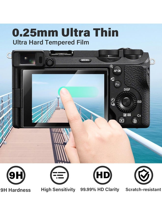 Silicone Case Compatible for Canon Powershot SX740 SX730 HS Digital Camera Soft Rubber SX740 HS Protective Sleeve with Removable Lens Cover a Tempered Glass Screen Protector Anti Slip Anti Scratch, Black - Image 5