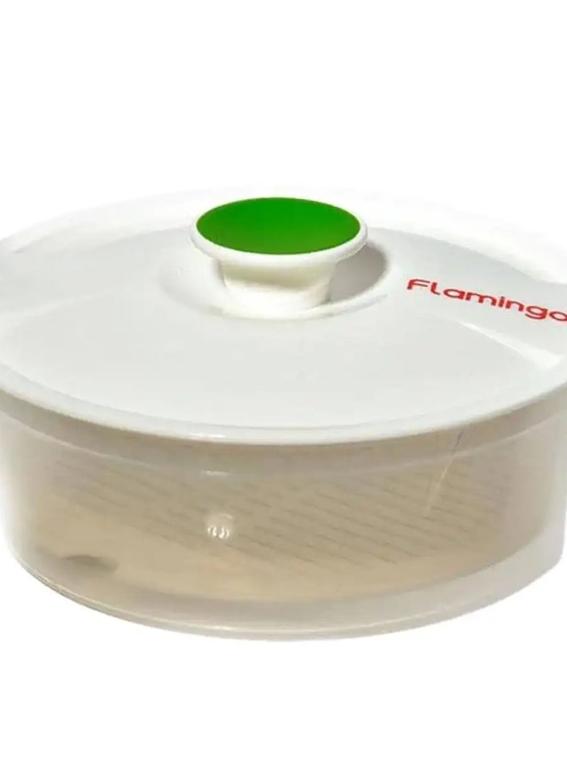 FLAMINGO ROUND STEAMER 1.1LITRE FL9402STM - Image 3