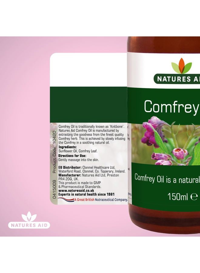 Natures Aid Comfrey Oil - 150ml - Image 5