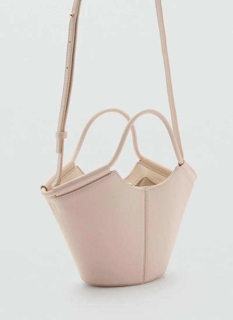 مانجو Mini Shopper-Style Shoulder Bag