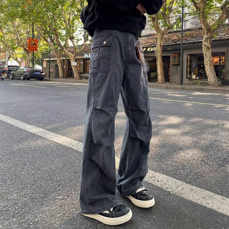 Unisex Casual Daily Denim Jeans - Image 5