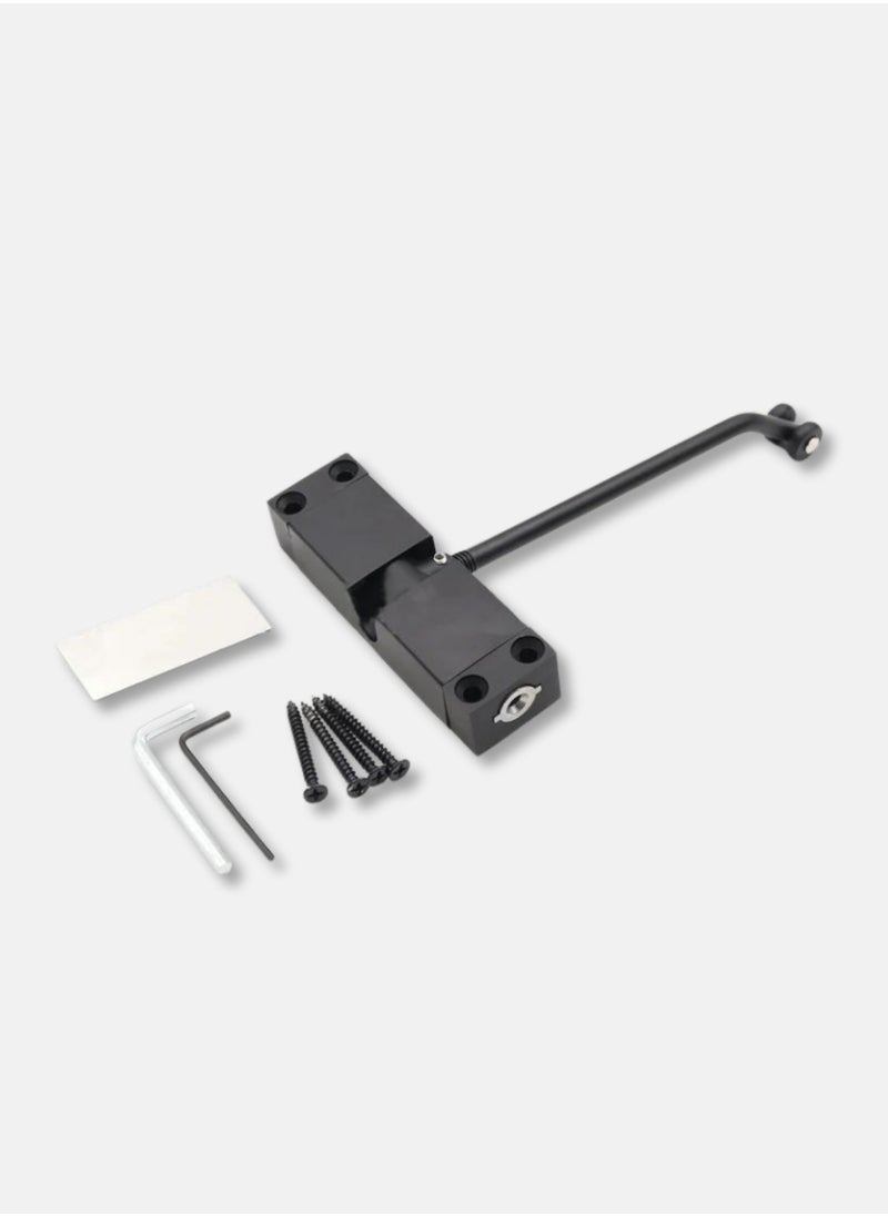 Generic Safety Spring Door Bolts Automatic Door Lock, Adjustable Locking Door Hinge for Home  - Image 3