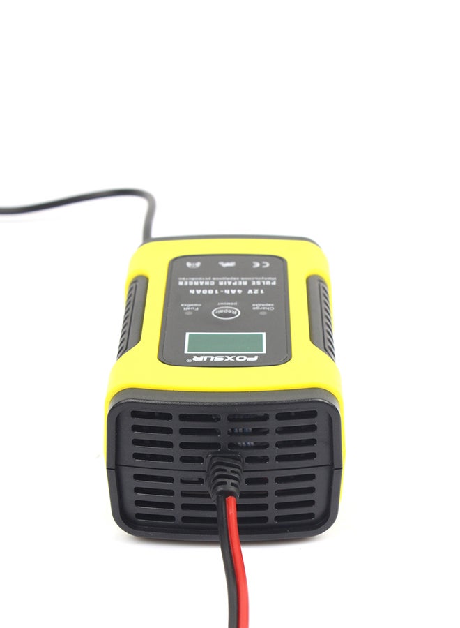 12V 5A LCD Car/Motorcycle Pulse Repair Battery Charger Lead Acid Storage Charger - Image 3