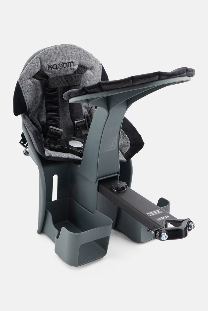 KaZAM Deluxe Center Mounted Child Bike Seat, Grey - Image 2