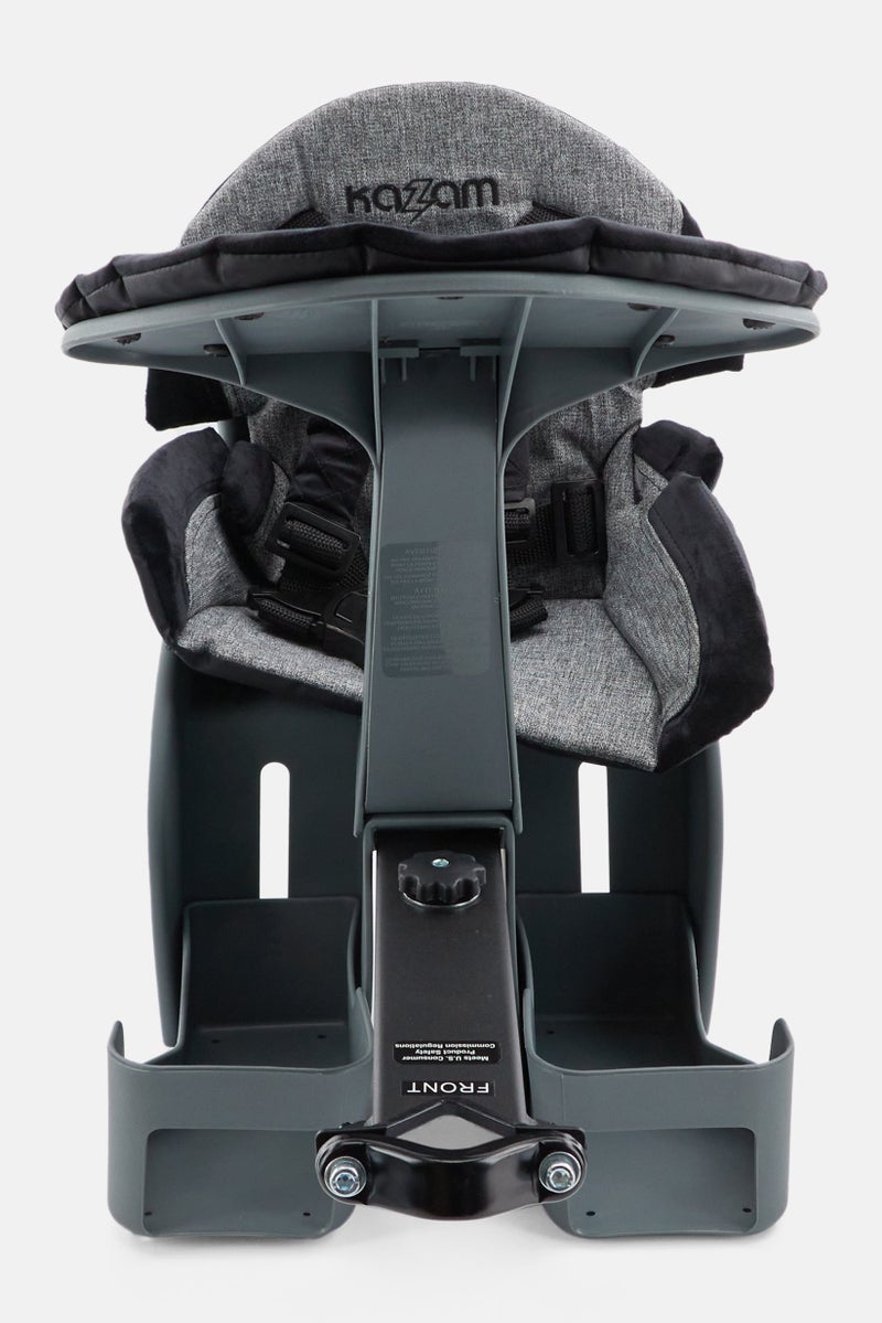 KaZAM Deluxe Center Mounted Child Bike Seat, Grey - Image 1