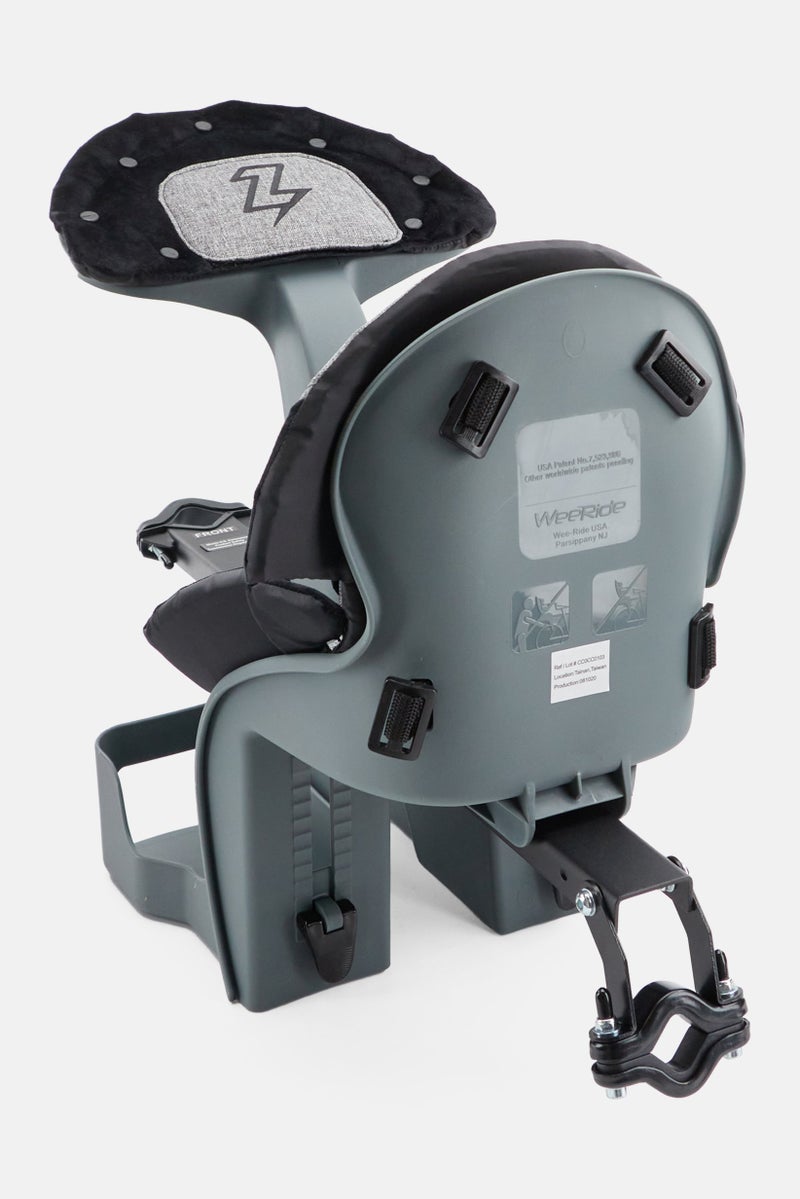 KaZAM Deluxe Center Mounted Child Bike Seat, Grey - Image 5