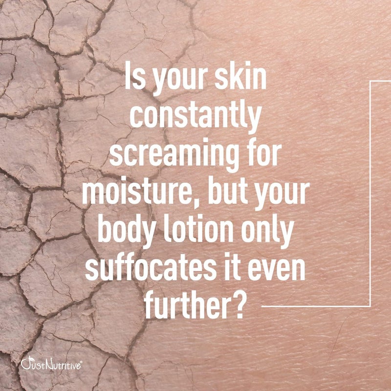 Just Nutritive Body Lotion with Tucuma Butter and Black Currant Seed Oil - 16 fl. oz. Hydrating Moisturizer for Dry Skin - Image 2