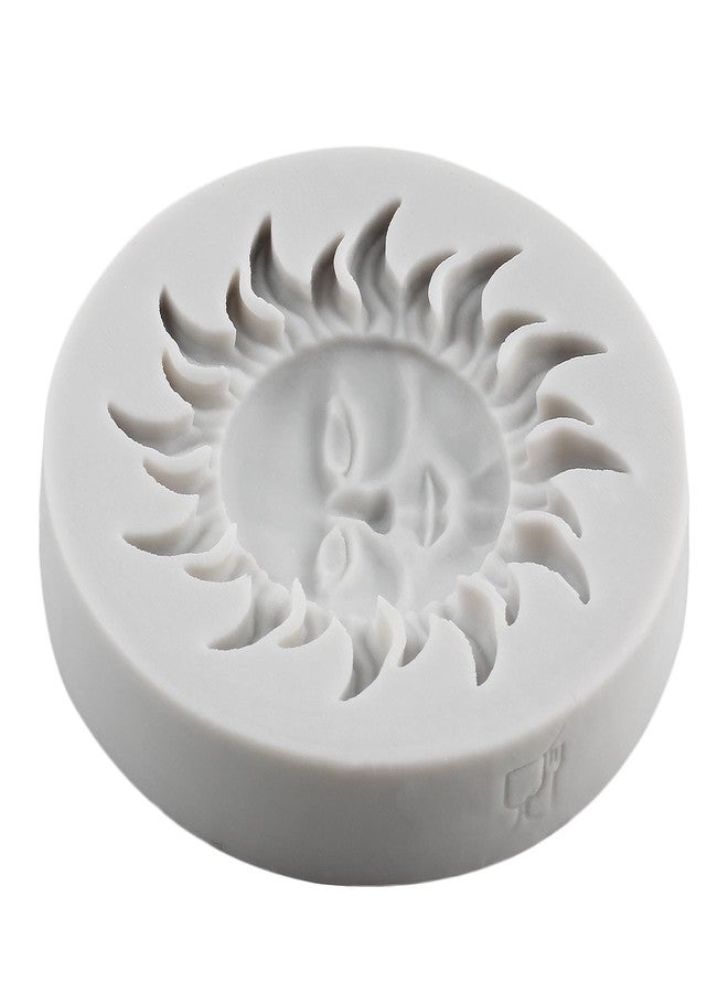MINFEIDMS Sun God Fondant Molds Sun God Cake Decorating Silicone Molds For Cake Decorating Cupcake Topper Candy Chocolate Gum Paste Polymer Clay - Image 5