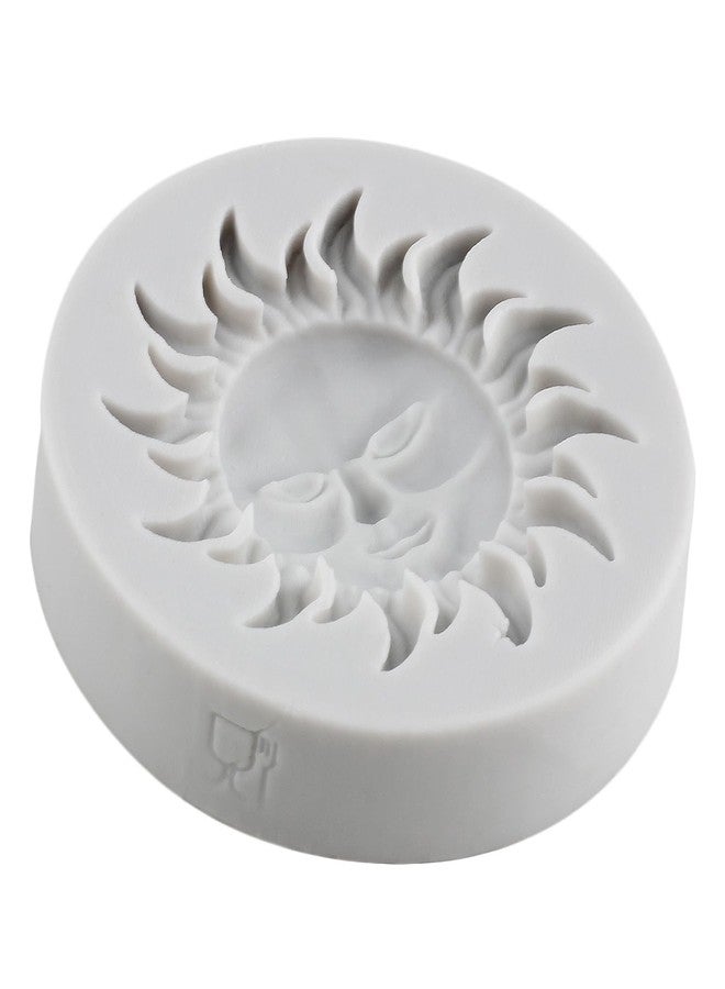 MINFEIDMS Sun God Fondant Molds Sun God Cake Decorating Silicone Molds For Cake Decorating Cupcake Topper Candy Chocolate Gum Paste Polymer Clay - Image 4